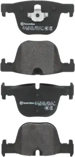 P06072 - : Premium Low-Met OE Equivalent Pad for Brembo Image