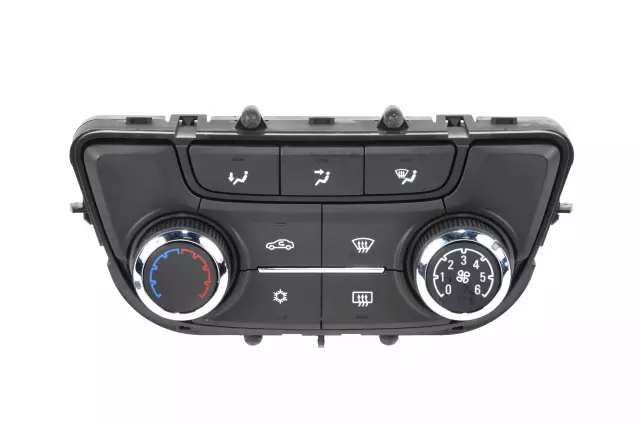 Jet Black Heating and Air Conditioning Control Panel - GM (39081561)