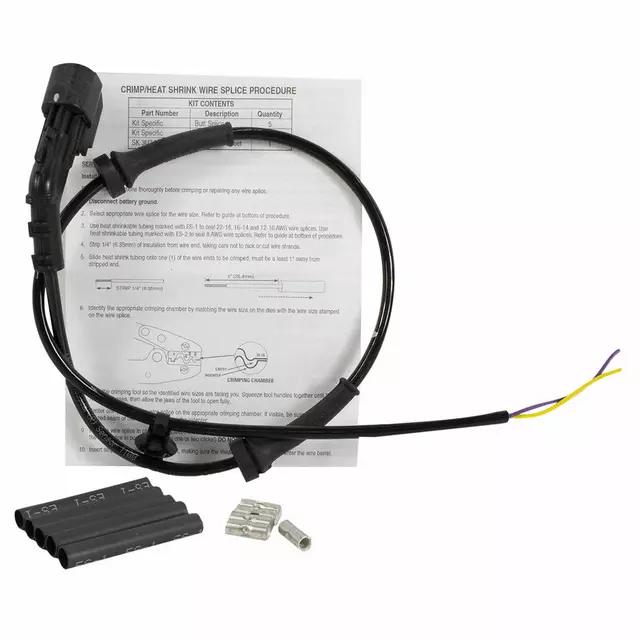 CV6Z2C204D - Brakes: ABS Wheel Speed Sensor Wiring Harness for Ford: Focus Image