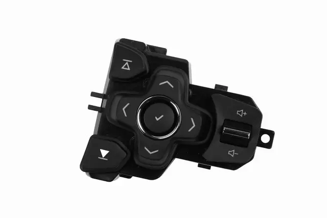 Jet Black Passenger Side Radio Control Switch - GM (23154419)