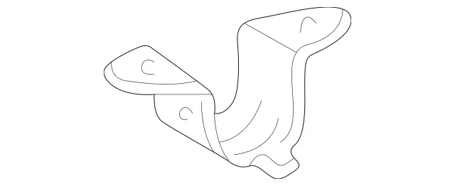 2023260226 - Springs and Suspension: Bracket for Mercedes-Benz: C220, C230, C280, C43 AMG, CLK430, E420, E430 Image image