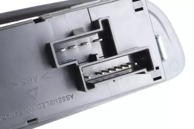 Ebony Driver Side Door Lock and Window Switch - GM (25866997)