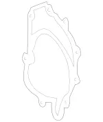 1192010380 - Cooling System: Water Pump Gasket for Mercedes-Benz Image