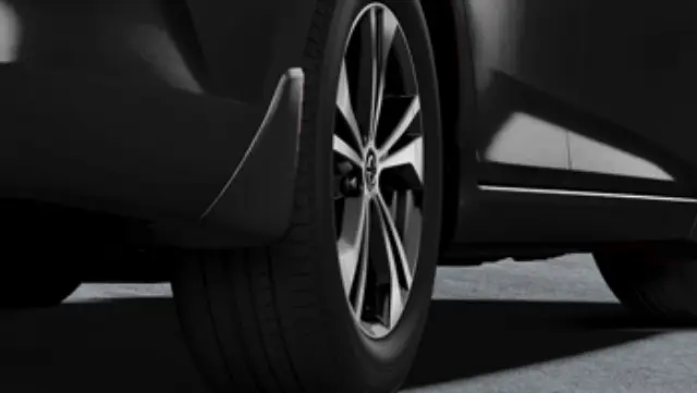 T99J26LB4A - Exterior: Front Splash Guards - Super Black for Nissan: Sentra Image