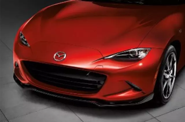 QNDE50AH0BPZ - Exterior: Air Dam, Front, Brilliant Black for Mazda: 2, 3, 5, 6, CX-3, CX-5, CX-7, CX-9, MPV, MX-5 Miata, RX-8, Tribute Image