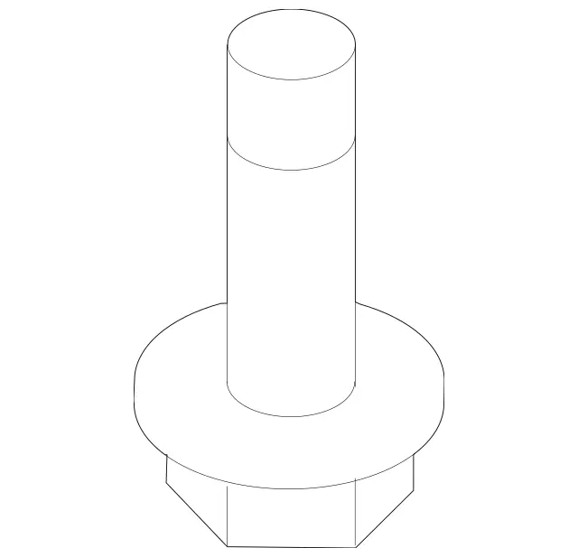 19846729 - : Under Cover Bolt for Mercedes-Benz Image