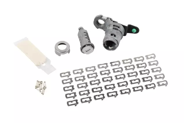 13590042 - Body: Lock Cylinder for Cadillac: ATS, CTS | Chevrolet: Colorado, Silverado 1500, Silverado 1500 LD, Silverado 1500 LTD, Silverado 2500 HD, Silverado 3500 HD | GMC: Canyon, Sierra 1500, Sierra 1500 Limited, Sierra 2500 HD, Sierra 3500 HD Image