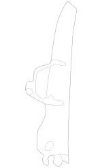22369089069051 - Body: Lower Pillar Trim for Mercedes-Benz Image