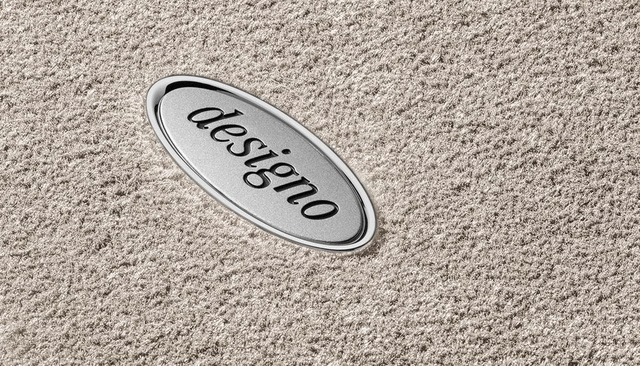 23868074028U95 - Interior: Velour Floor Mats Designo, Set, 4-Piece for Mercedes-Benz Image