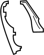 873301BA1A - Body: Recline Cover for Infiniti Image