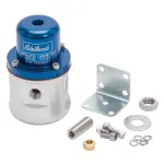 174132 - : Carbureted Adjustable Bypass Fuel Pressure Regulator (160 GPH) in Blue Finish for Edelbrock Image