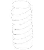 2209930301 - Springs, Suspension and Hydraulics: Compression Spring for Mercedes-Benz Image