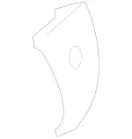 21168901301270 - Body: Cover for Mercedes-Benz Image