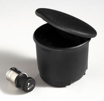 93199859 - Body: Cigarette Lighter with Cup Holder Ashtray in Black for ACDelco Image