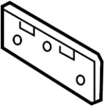 96210JK600 - Body: License Bracket for INFINITI: G35, G37 Image