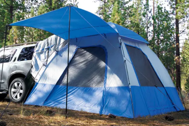 999T7XY100 - : Hatch Tent (10' x 10') for Nissan: Altima, ARIYA, Armada, Murano, NV3500, Pathfinder, Qashqai, Quest, Rogue, Rogue Sport, Xterra Image