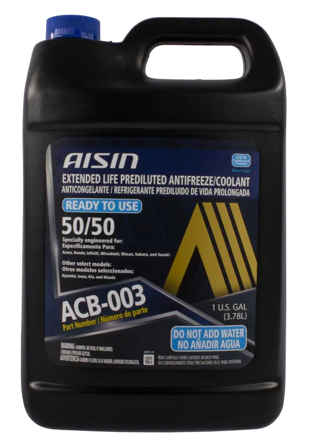 ACB003 - Oil, Fluids and Chemicals: OE Formulated Engine Coolant   Antifreeze for AISIN Image