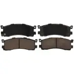 ZD553 - : QuickStop Rear Disc Brake Pad Set Ceramic for WAGNER BRAKE Image