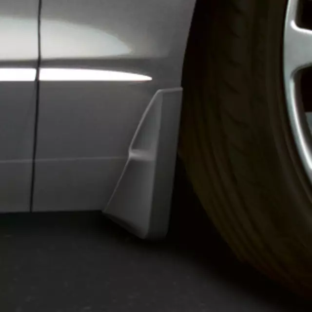 23280752 - Exterior: Splash Guards - Molded Front - Black Raven for Cadillac: CT6 Image