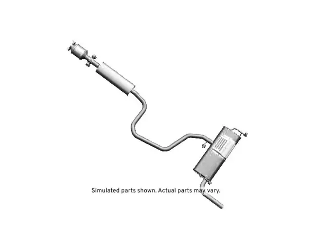 25924126 - Exhaust: Muffler &amp; Pipe for Pontiac: G6 Image