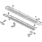 YL1Z16450BAA - Body: Running Board for Ford Image