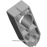 23505323 - : Air Conditioning Compressor Hose and Evaporator Tube Clip for GM Image