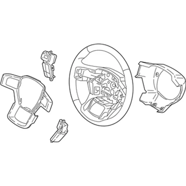 LC3Z3600EE - Steering: Steering Wheel for Ford Image
