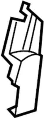 87409ZQ00A - Body: Recline Cover for INFINITI: QX56 Image