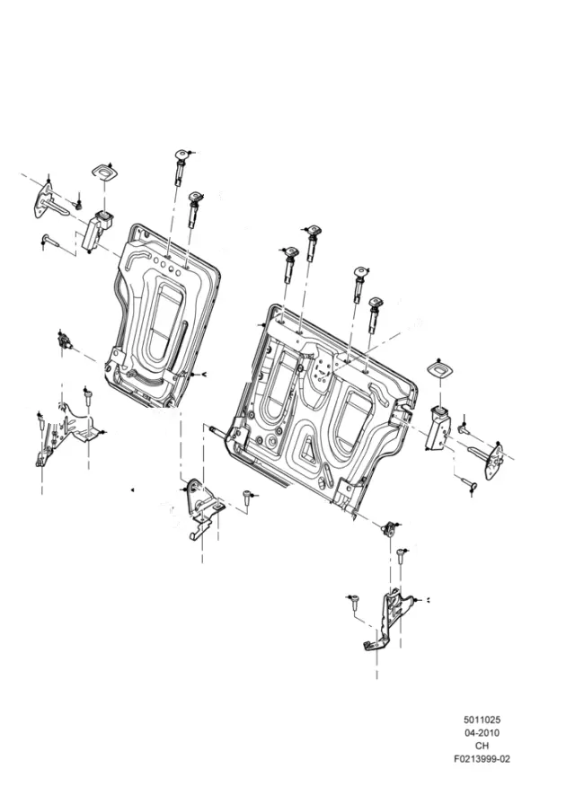 W707941S303 - Body: Seat Belt Lap And Shoulder Belt Bolt for Ford Image