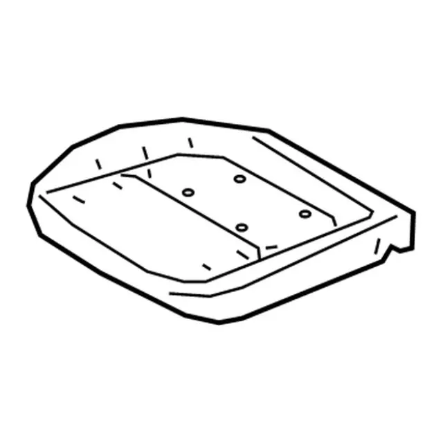KB3Z21632A22A - Body: Seat Cushion Pad for Ford Image