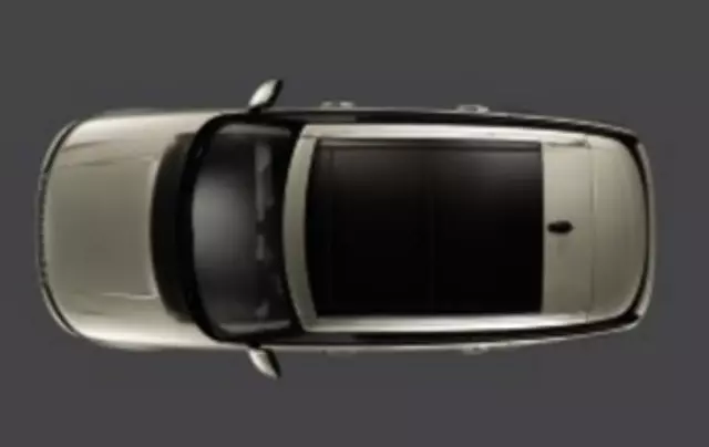 VPLGR0095 - Serviceable Components: Roof Rail Ditch Finishers, Black for Land Rover: Range Rover Image