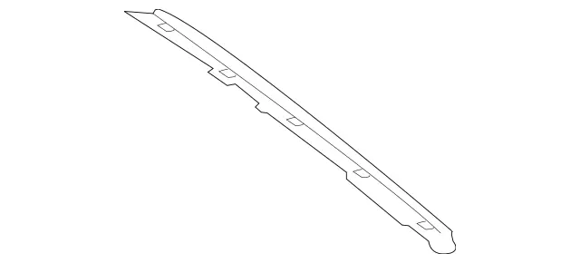 205780000964 - Body: Rear Cover for Mercedes-Benz Image