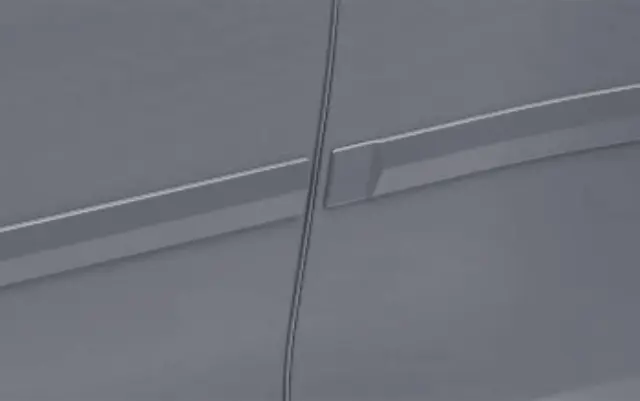 SOA801P080M3 - Exterior: Door Edge Guards - Magnetite Gray Metallic for Subaru: WRX Image