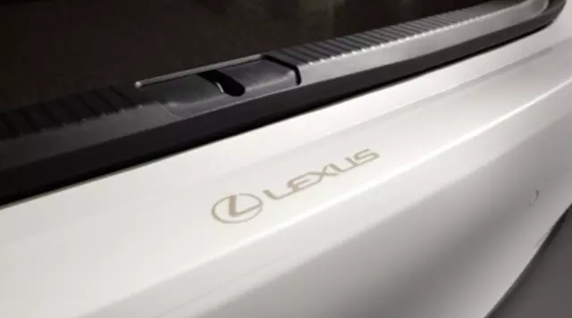 PT74733130 - : Rear Bumper Applique - Clear for Lexus: ES300h, ES350 Image