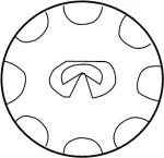 40315CR910 - : Center Cap for Infiniti Image