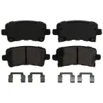 ZD1430 - Brake: Wagner QuickStop ZD1430 Rear Disc Brake Pad Set Ceramic for WAGNER BRAKE Image