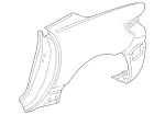 1726300821 - Body: Quarter Panel for Mercedes-Benz Image