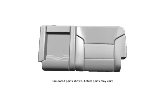 84224377 - : Part# 84224377 Maple Sugar Rear Driver Side Seat Back Cover for Chevrolet: Silverado 1500, Silverado 2500 HD, Silverado 3500 HD | GMC: Sierra 1500, Sierra 2500 HD, Sierra 3500 HD Image