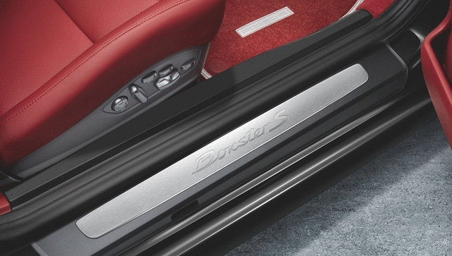 98104480004 - Exterior: 2016-2023 Porsche - Door Entry Guards In Stainless Steel for Porsche: 718 Boxster, Boxster Image