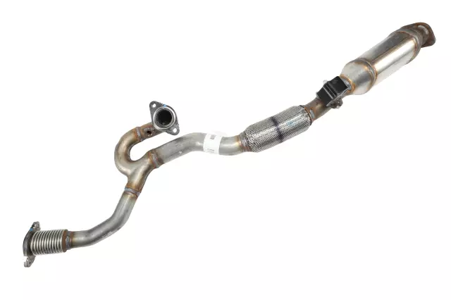 20907480 - : Front Exhaust Pipe with 3-Way Catalytic Converter, Pipe, Flange, Adapter, Insulator, Gasket, and Nuts for Buick: LaCrosse Image
