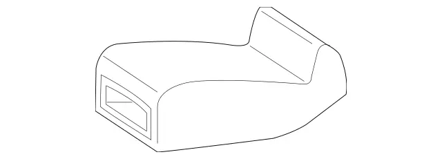 22192005218L53 - Body: Center Cushion for Mercedes-Benz Image