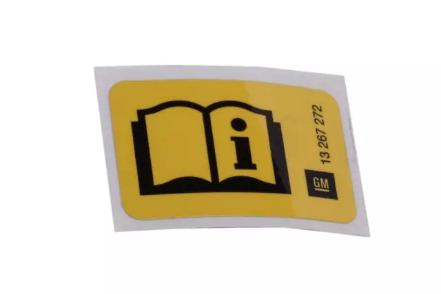 13267272 - Body: Spare Tire Label for Buick: Cascada Image