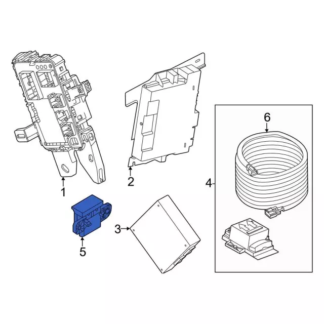 PC3Z13K198H - Electrical: Module for Ford Image