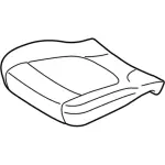 FP5Z5462901BA - Body: Seat Cover for Lincoln: MKZ Image