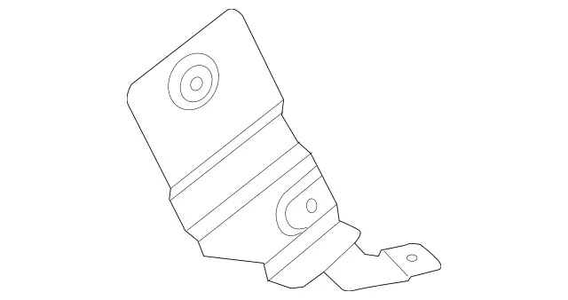 1776822501 - Radiator: Holder for Mercedes-Benz: A35 AMG, CLA35 AMG, GLA35 AMG, GLB35 AMG Image image