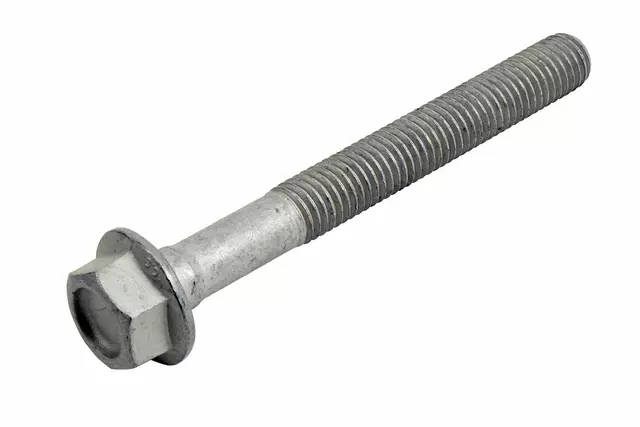 11610915 - : M12x1.75x106 Front Lower Suspension Control Arm Front Bolt for Cadillac: ATS, CT4, CT5, CTS, Escalade, Escalade ESV | Chevrolet: Camaro, Silverado 1500, Silverado 1500 LTD, Suburban, Tahoe | GMC: Sierra 1500, Sierra 1500 Limited, Yukon, Yukon XL Image