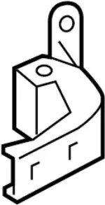 824211MA0A - Body: Lower Hinge for Infiniti Image