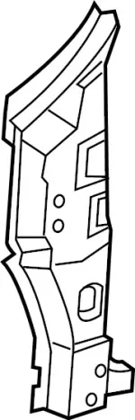 G62719CMMA - Body: Hinge Pillar Reinforced for INFINITI: QX50, QX55 Image