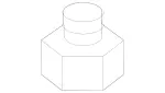 4990635064 - : Hexagon Nut for Mercedes-Benz: SL400, SL450, SL550, SL63 AMG, SL65 AMG Image