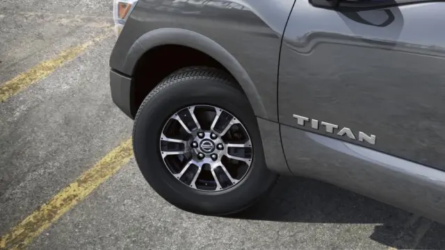 T99W19FU6K - Wheels: 2019-2024 Nissan Titan XD 18 Inch Machined painted w/ Black Accents 2 Tone Alloy Wheel for Nissan: TITAN, TITAN XD Image